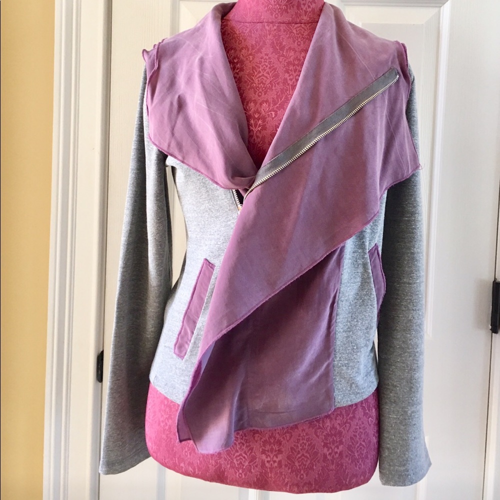 Pure Sage Lightweight Zip Jacket